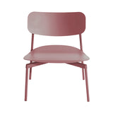 Fromme Stacking Lounge Chair: Brown Red