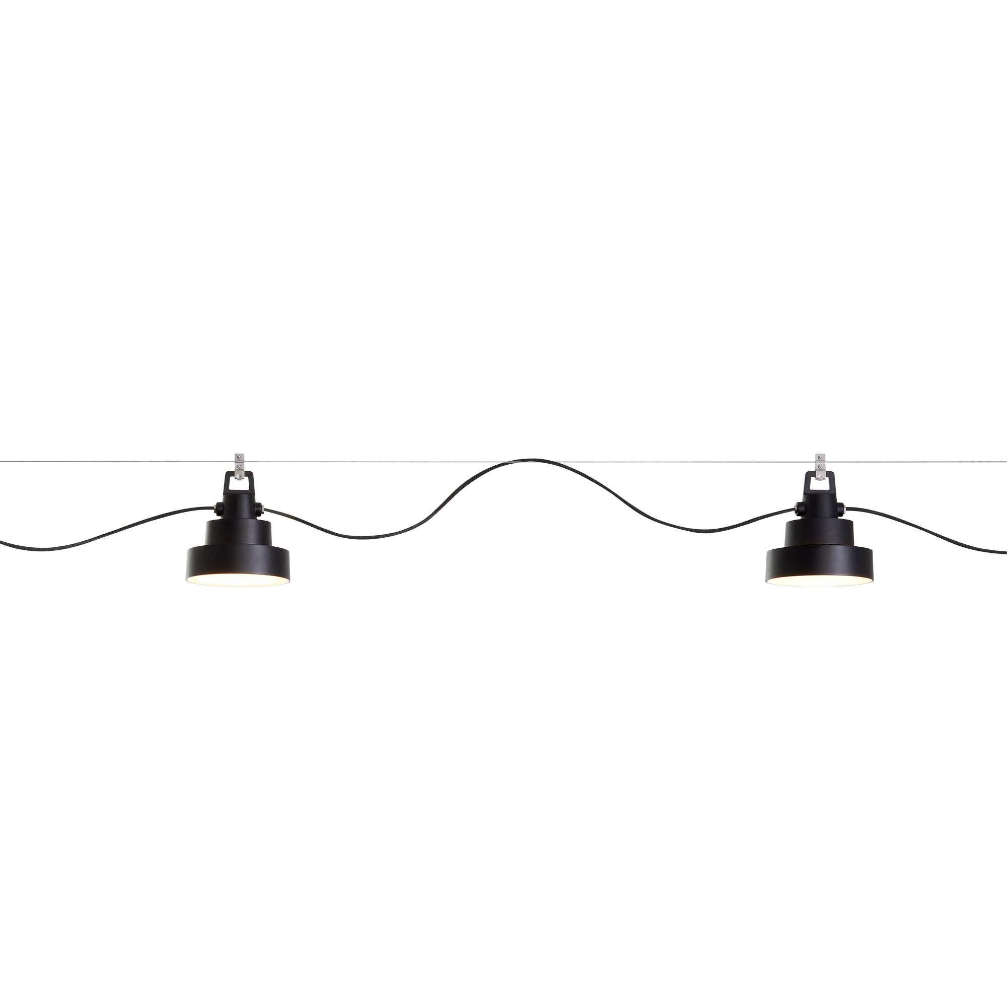 Plaff-On! Pendant with Extension: Black