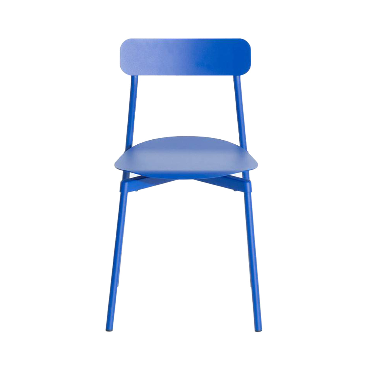 Fromme Stacking Chair: Set of 2 + Blue