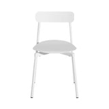Fromme Stacking Chair: Set of 2 + White
