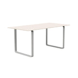 70/70 Table: Small + Sand Laminate + Grey