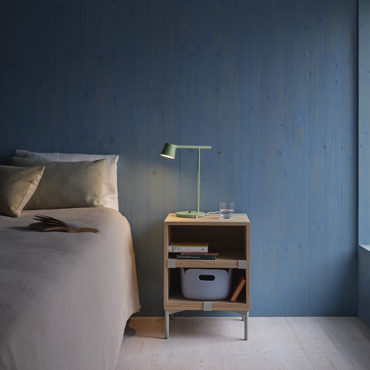 Stacked Storage System: Bedside Table - Quick Ship