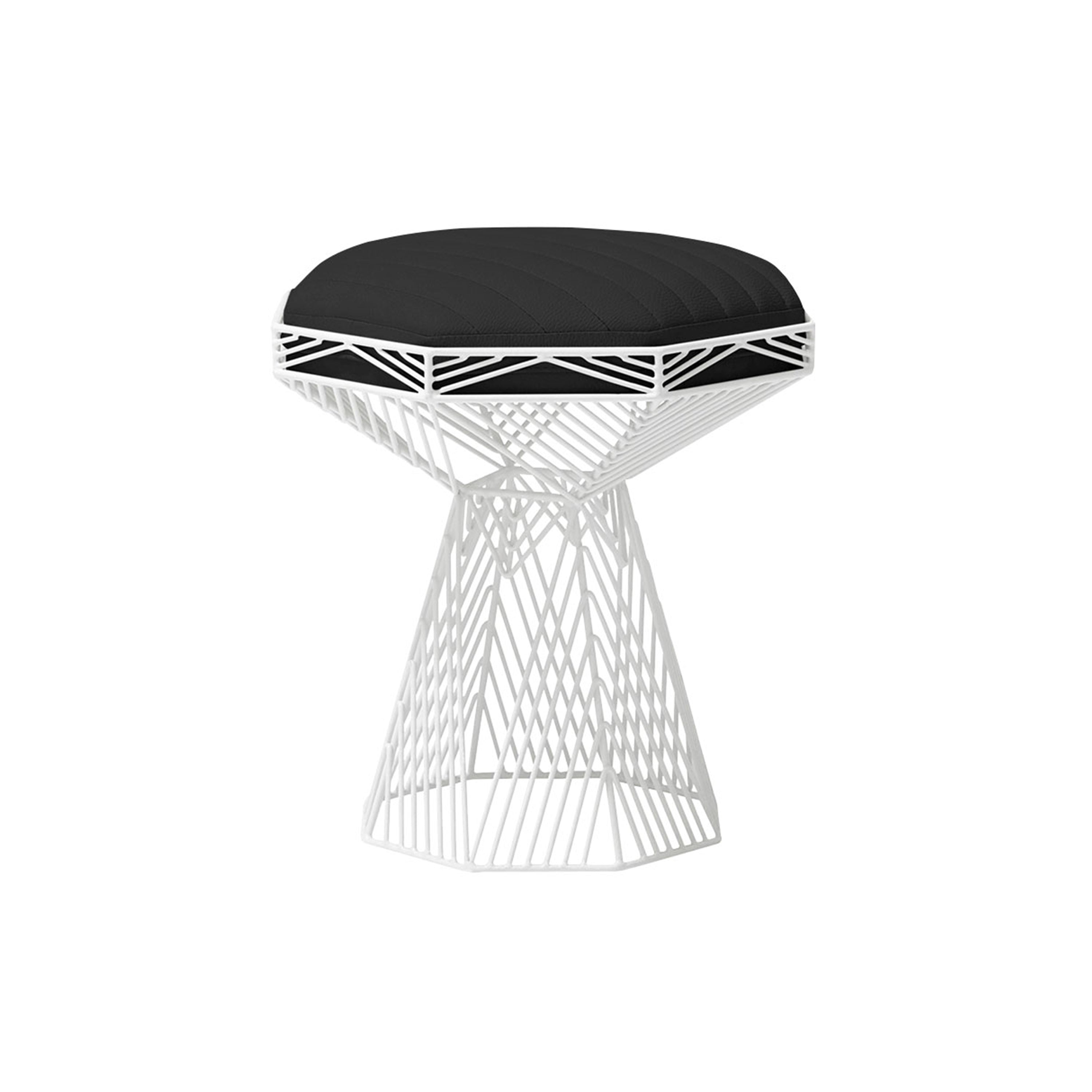 Switch Table/Stool: Color + White + Black