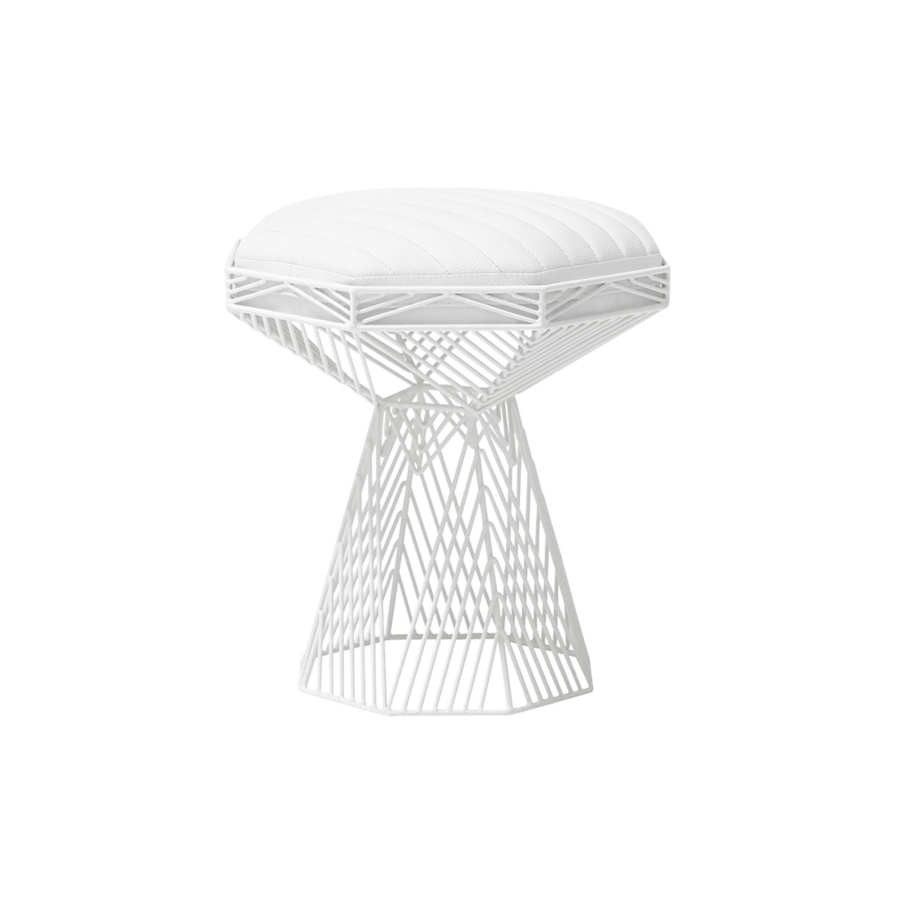 Switch Table/Stool: Color + White + White