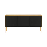 Tactile Sideboard: TAC210 + Ebony Stained Oak + Whitened Oak