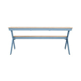 Tablebench: 3 Seater + Pastel Blue