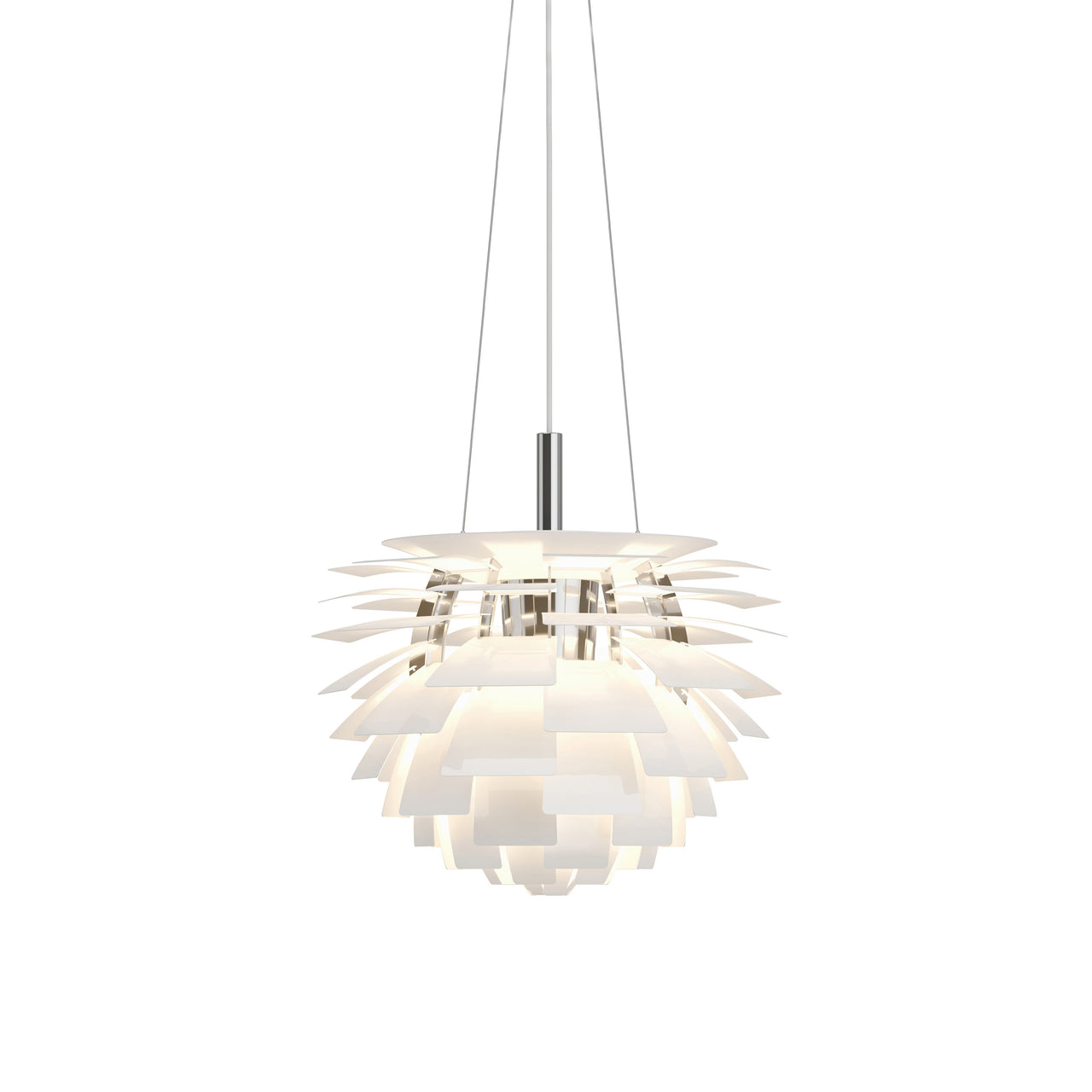 PH Artichoke Pendant: Small + White