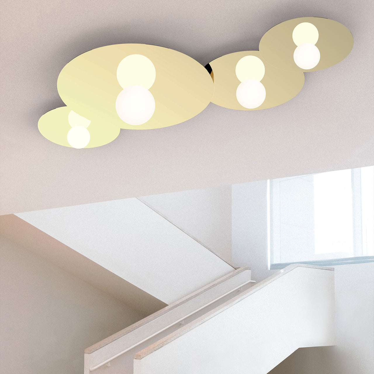 Bola Disc Flush Wall/Ceiling Light