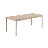 Linear Wood Table: Medium - 78.7