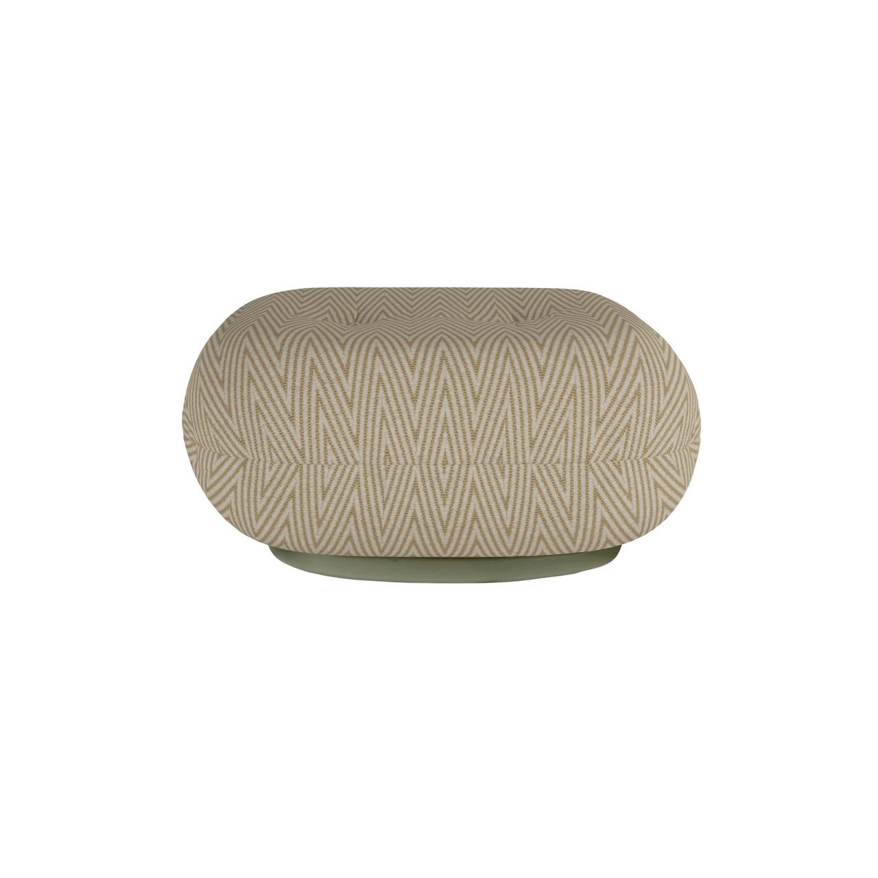Pacha Ottoman: Swivel Base + Outdoor + Without Cover