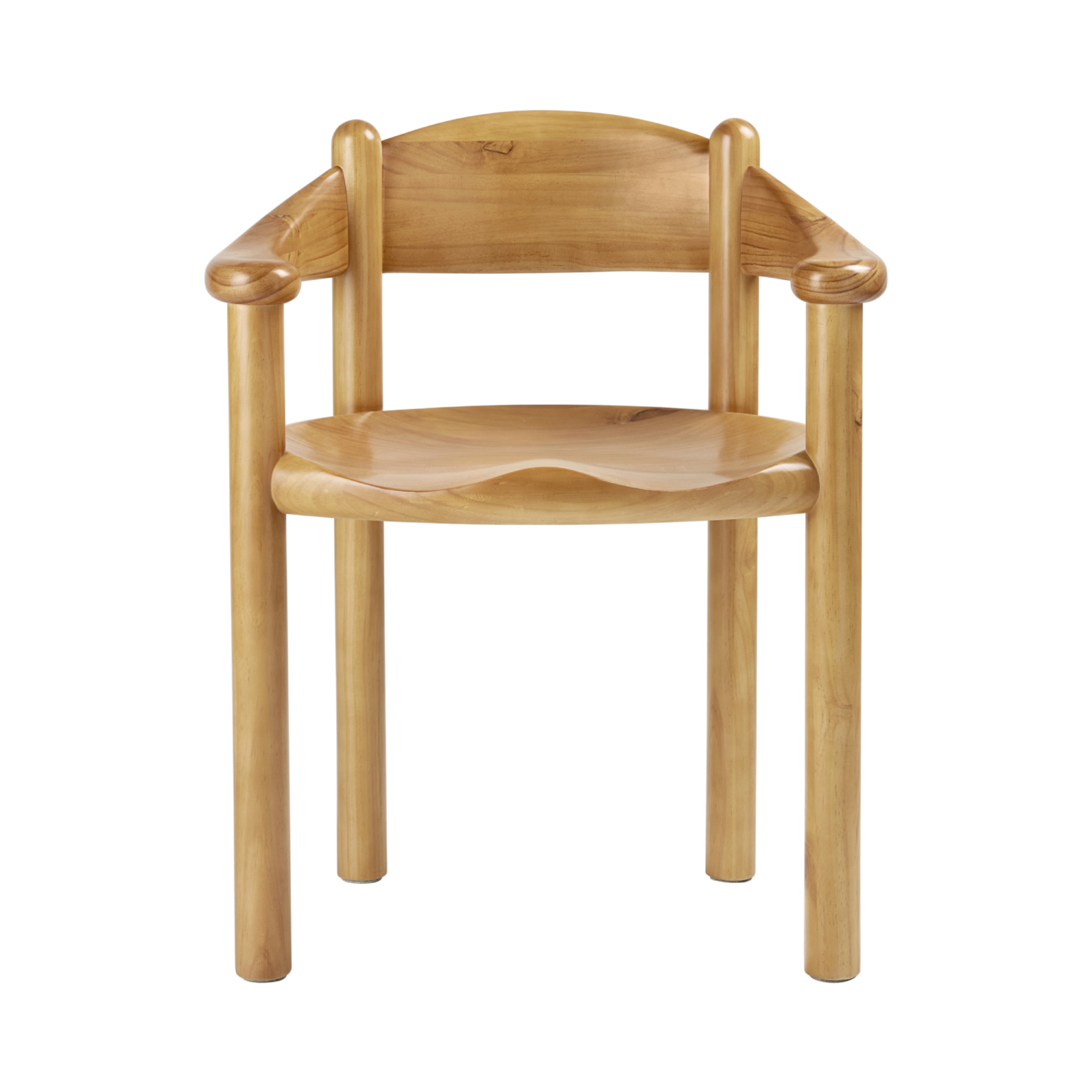 Daumiller Dining Armchair: Golden Pine