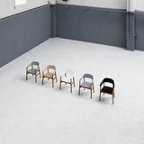 Herit Armchair: Upholstered