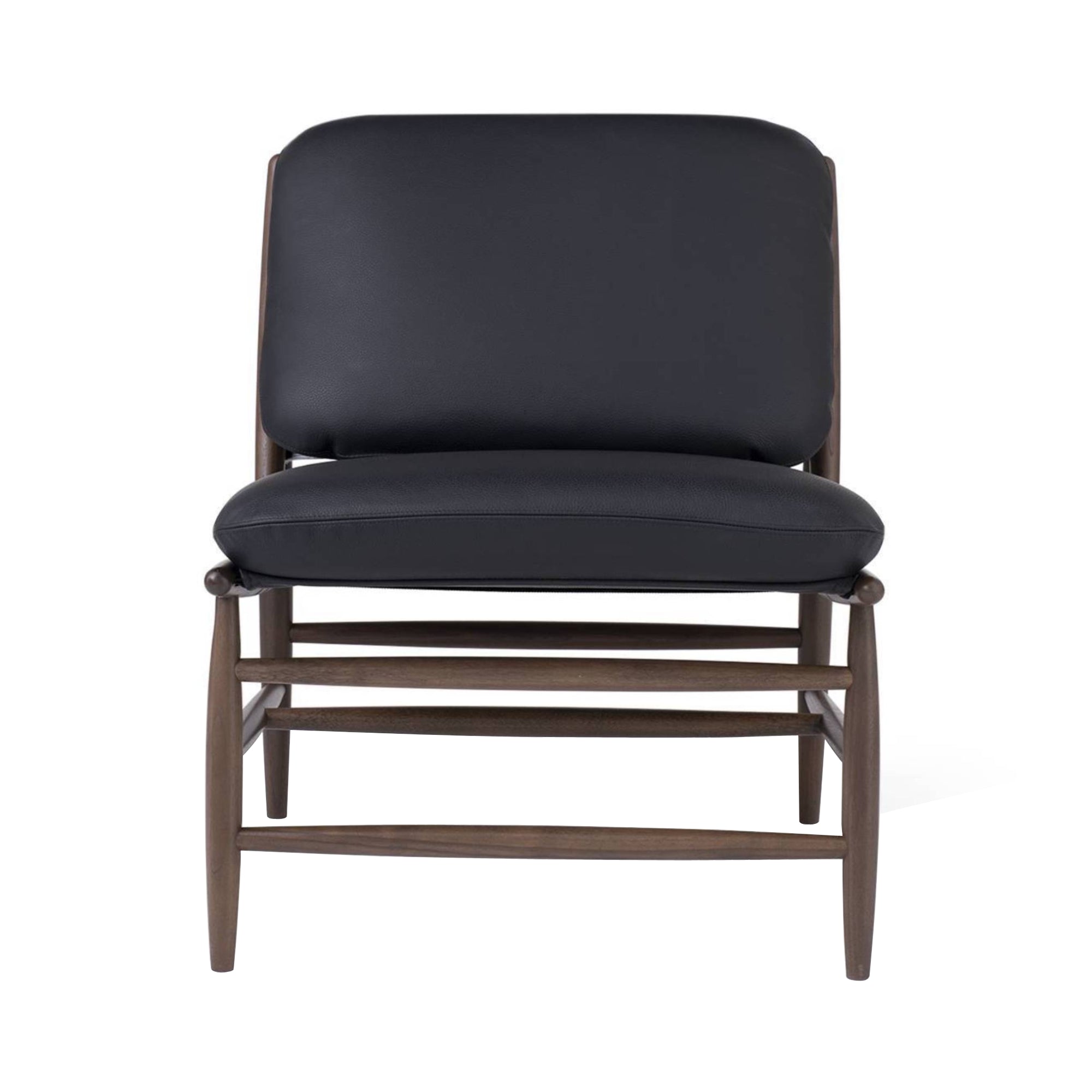 Von Chair: Walnut + Leather