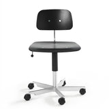 Kevi Chair 2533: Wood + Black Lacquer