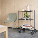 Fiber Side Chair: Tube Base + Recycled Shell