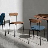 Crawford Dining Chair: Upholstered