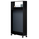 Parallel Partition Upholstered: High