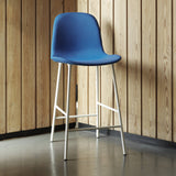 Form Counter Chair: Upholstered