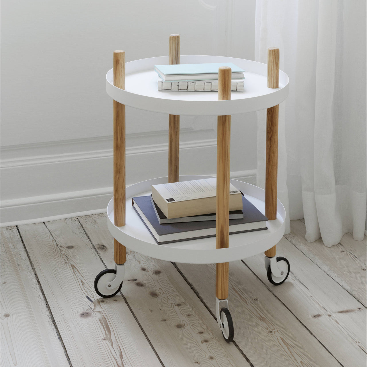 Block Table Cart: Round