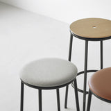 Circa Stool: Upholstered