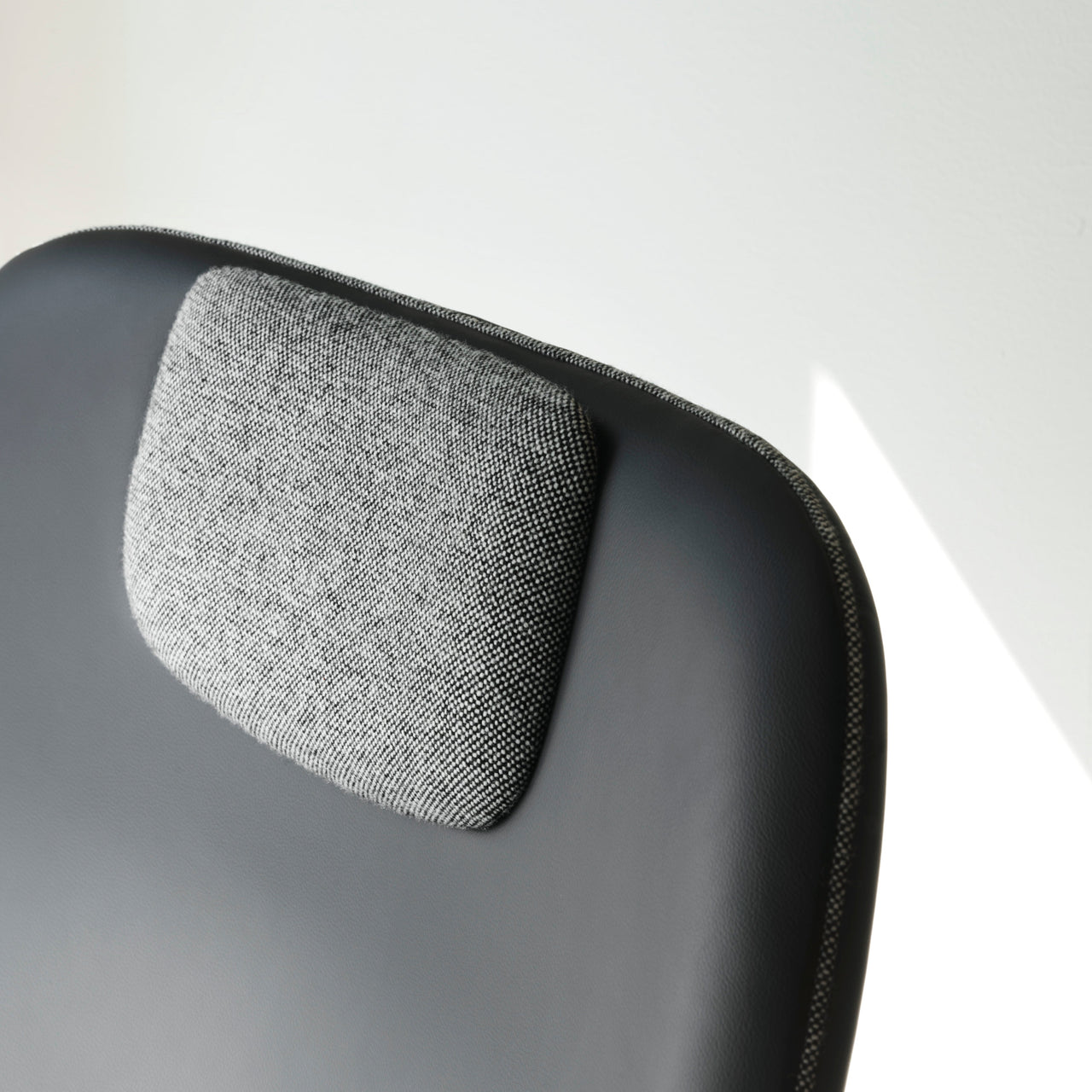 Drape Lounge Chair: High + Steel Base