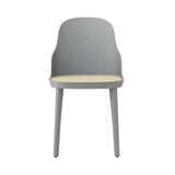 Allez Chair: Molded Wicker + Grey + Polypropylene