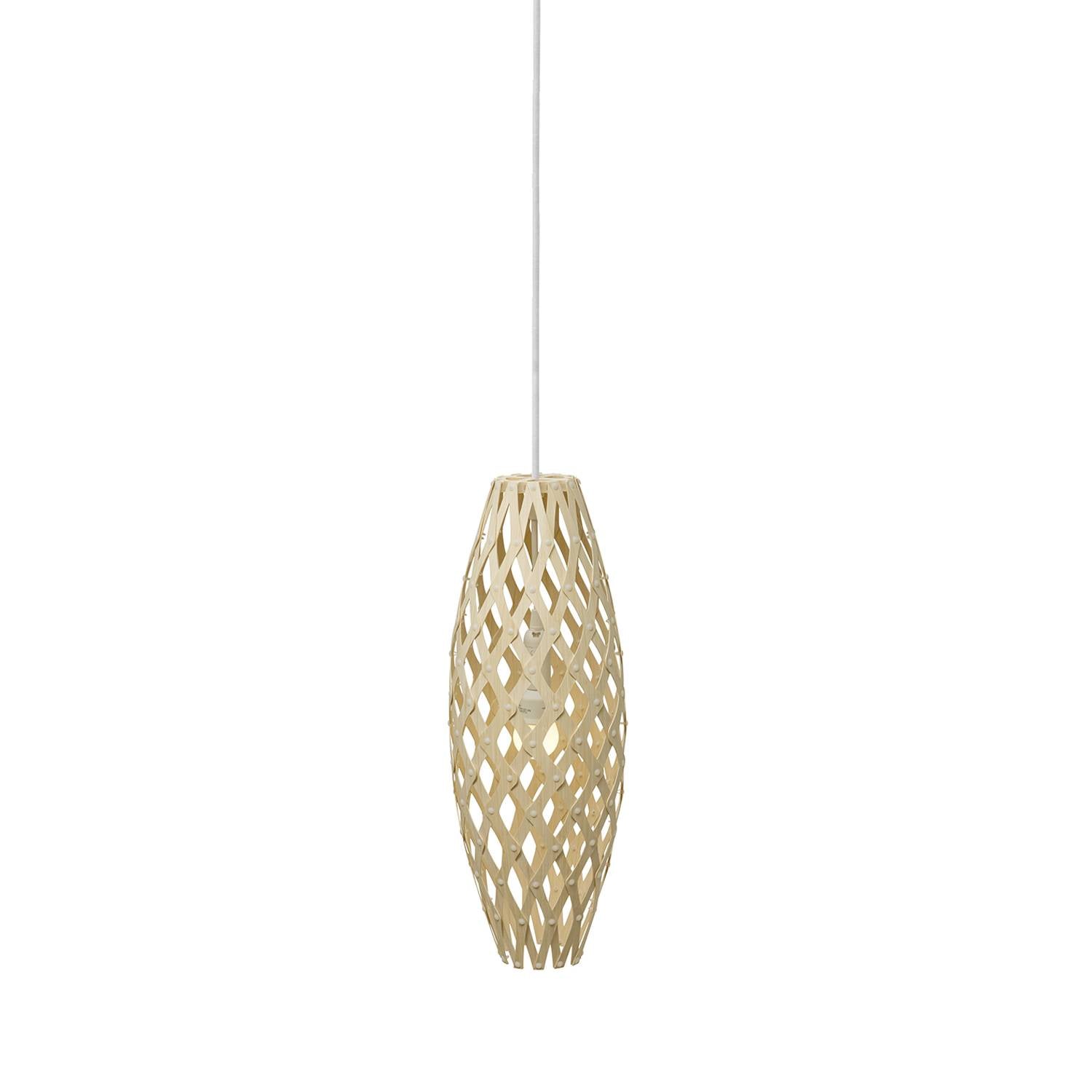 Hinaki Pendant Light: Small + Bamboo