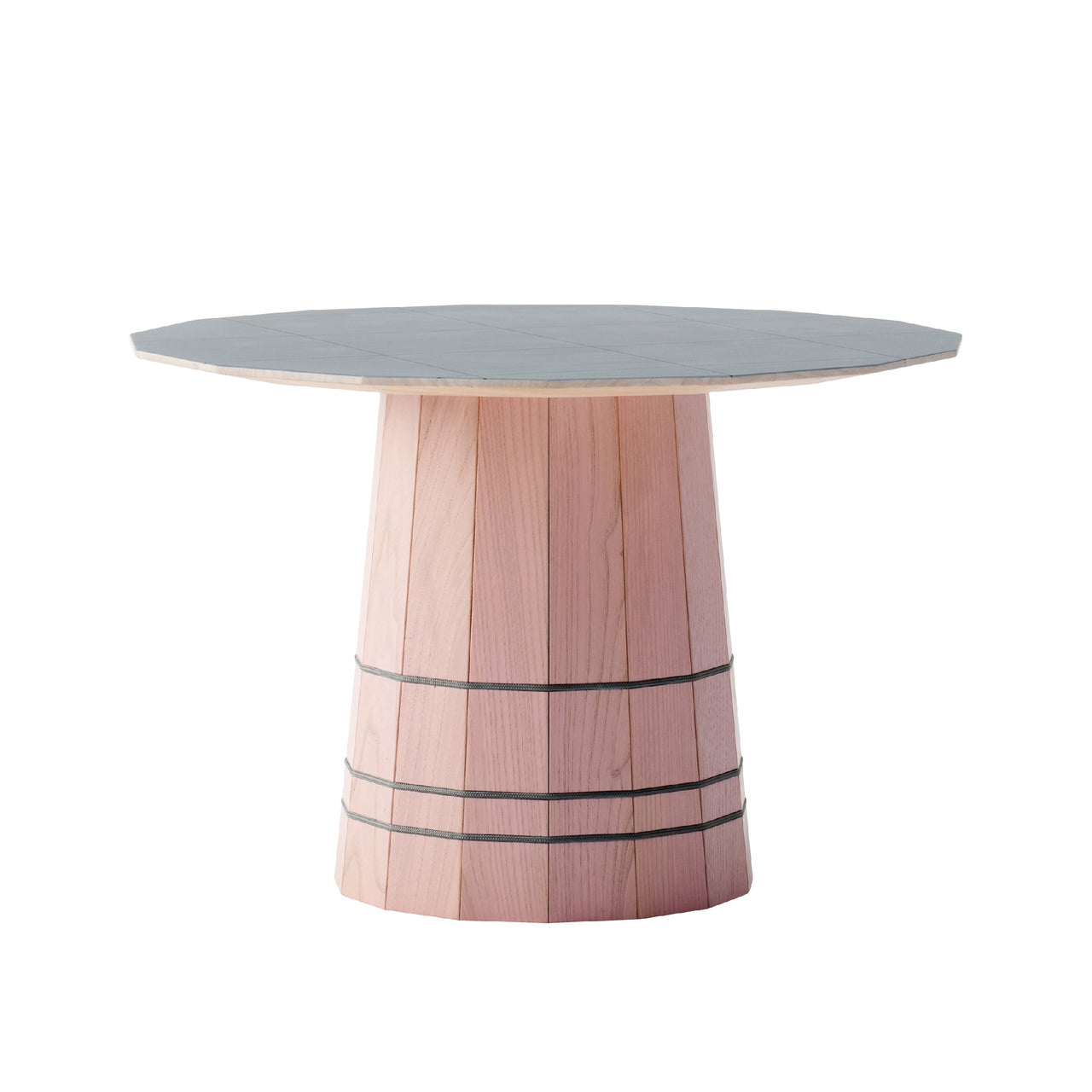 Colour Wood Tables: Grey + Grid (15.4