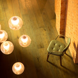Utility Dining Armchair: Upholstered