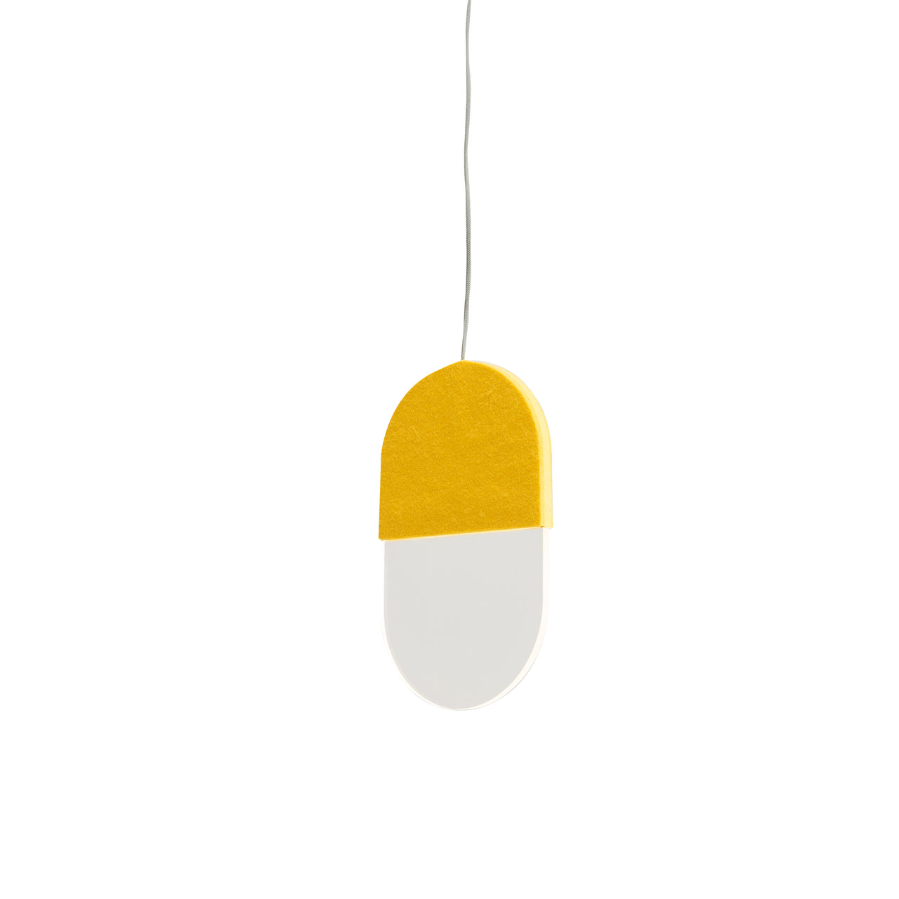 Slab P20 Pendant Light: 1 + Marigold