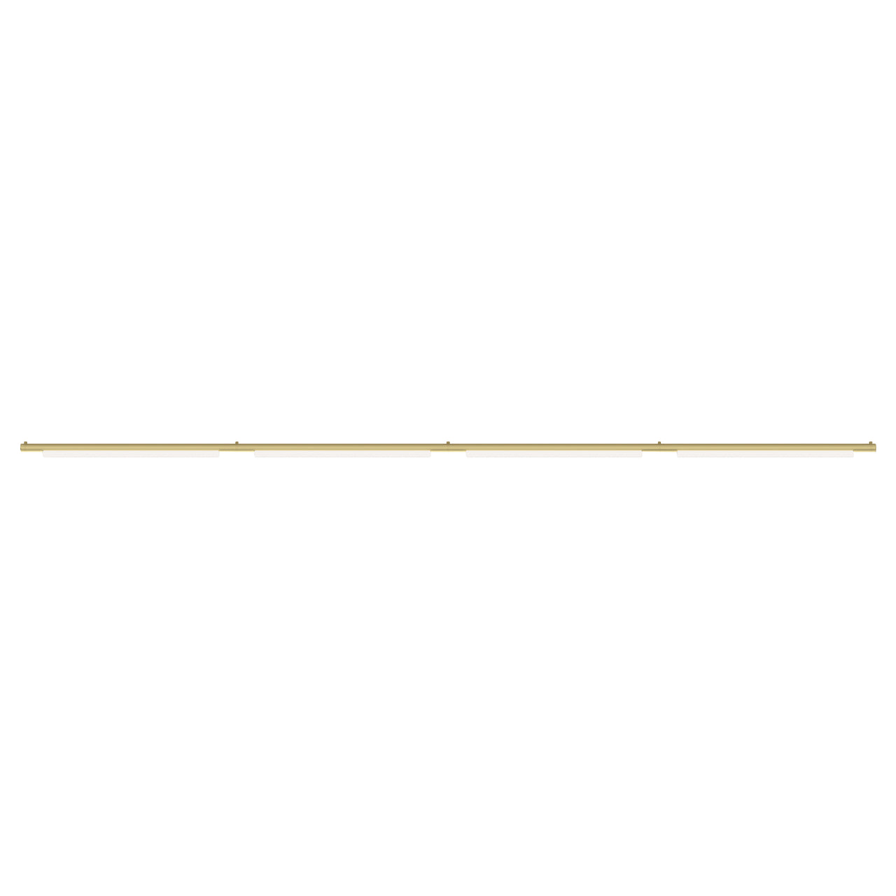 Pipeline 125.4 Linear Ceiling/Wall Light: Brass