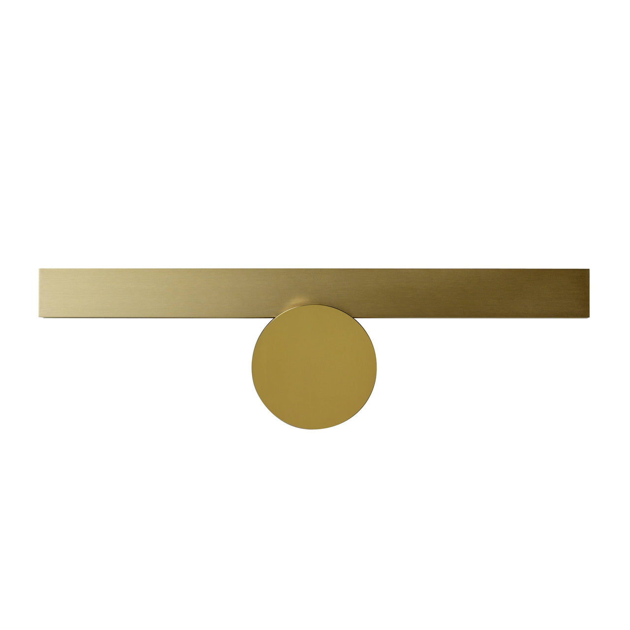 IP Calé(e) Wall Light: Version 1: Satin Brass + Polished Brass