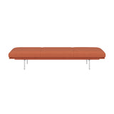 Outline Daybed: Polished Aluminum