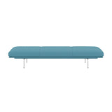 Outline Daybed: Polished Aluminum