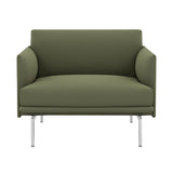 Outline Chair: Polished Aluminum