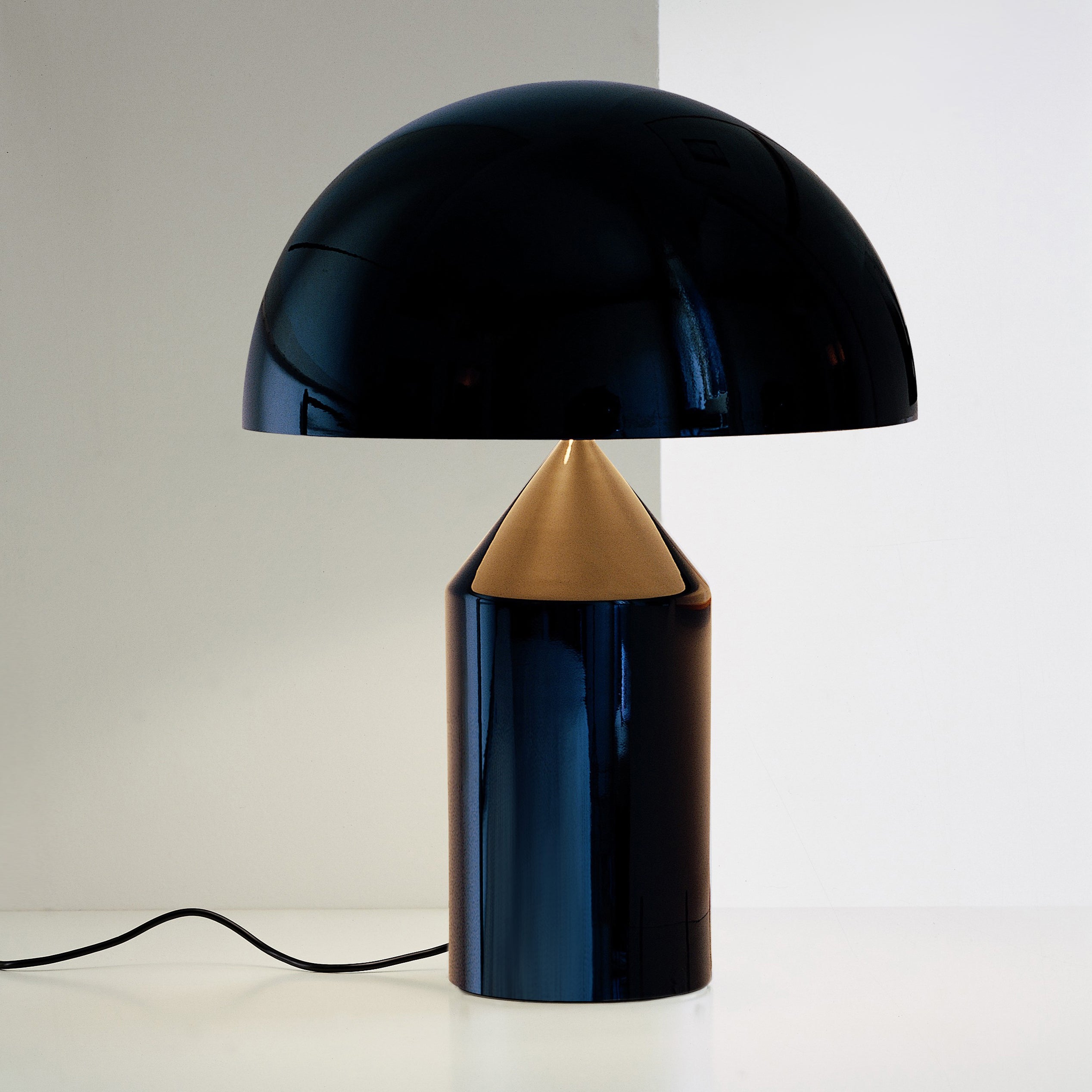 Atollo Table Lamp: Metal