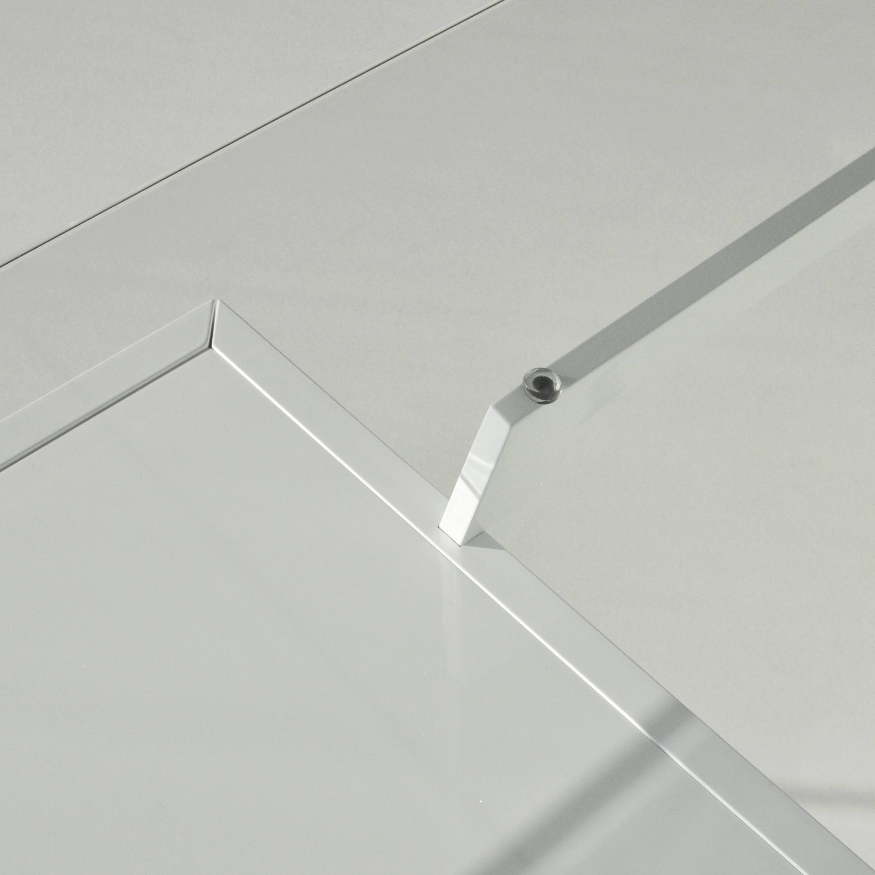 Homework 2 Desk: Single Drawers with Glass Top