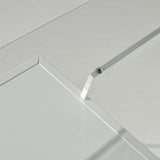 Homework 2 Desk: Single Drawers with Glass Top