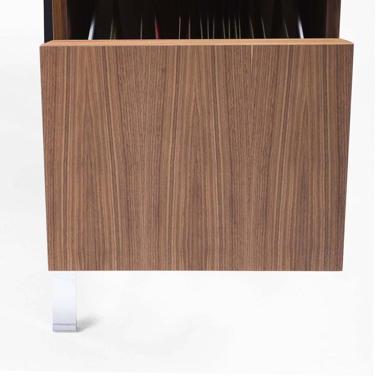 Homework 2 Desk: Double Drawer Left and File Drawer Right with Glass Top