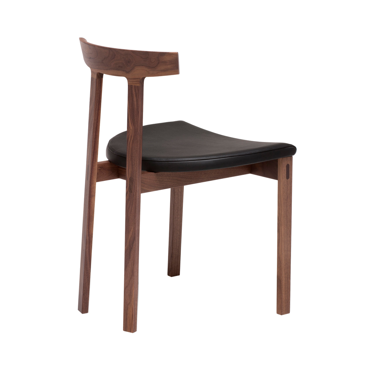 Torii Chair: Upholstered + Walnut + House Leather 7150