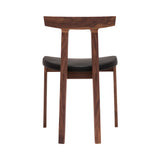 Torii Chair: Upholstered + Walnut + House Leather 7150