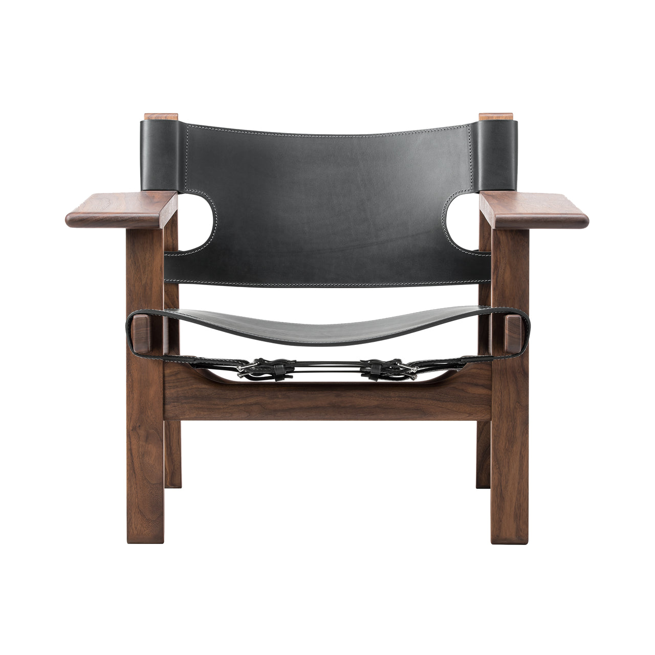 The Spanish Chair: Oiled Walnut + Black