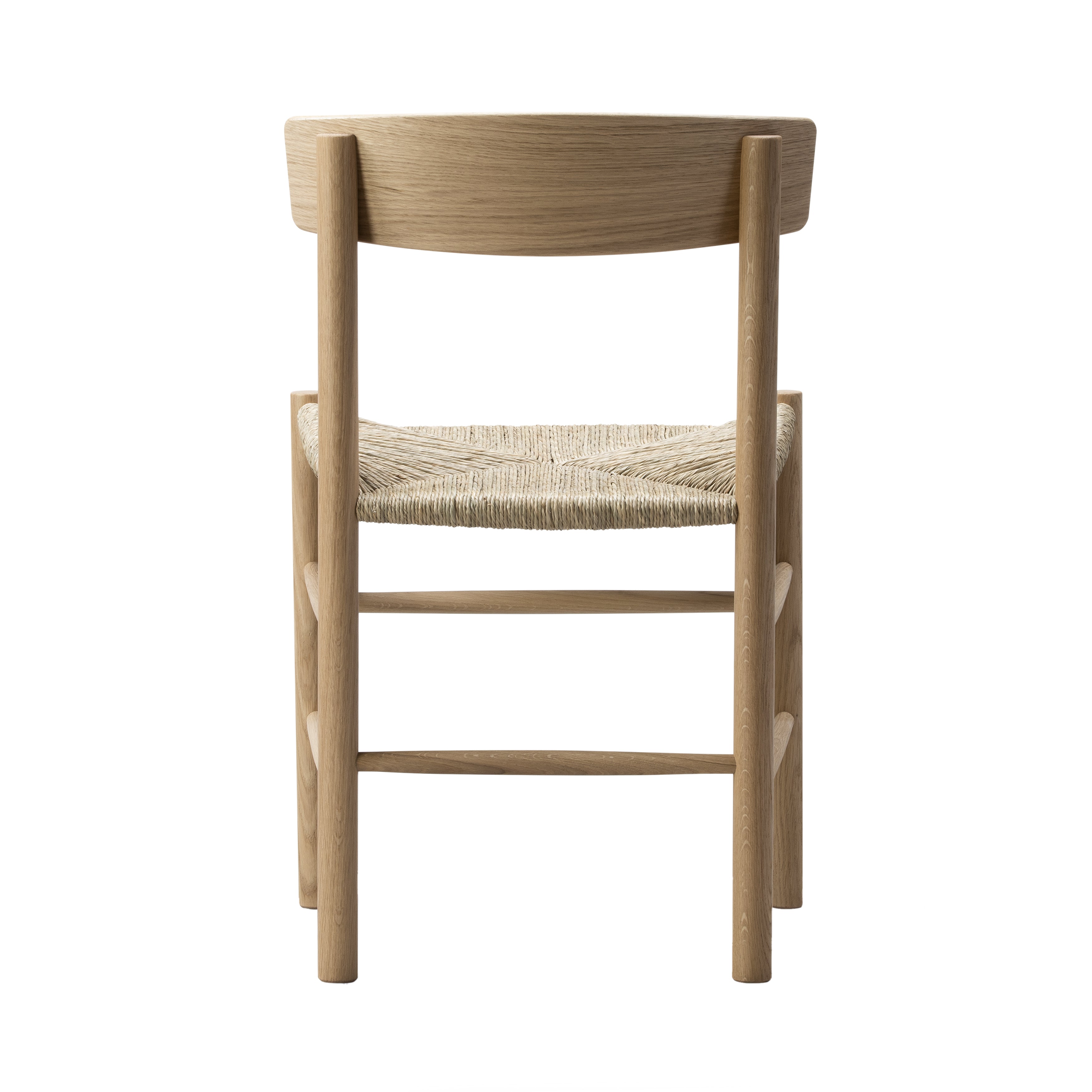 J39 Mogensen Chair: Light Oiled Oak + Natural
