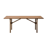 Mogensen 6284 Dining Table: Smoked Oiled Oak + Without Leaf