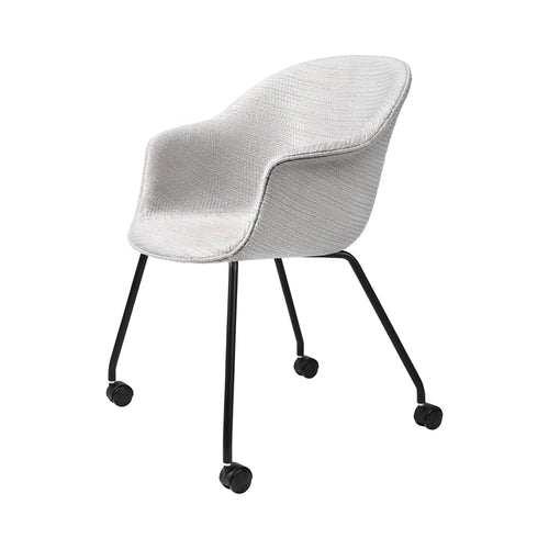 Bat Meeting Chair: 4 Legs with Castors + Full Upholstery