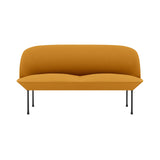 Oslo 2-Seater Sofa: Black