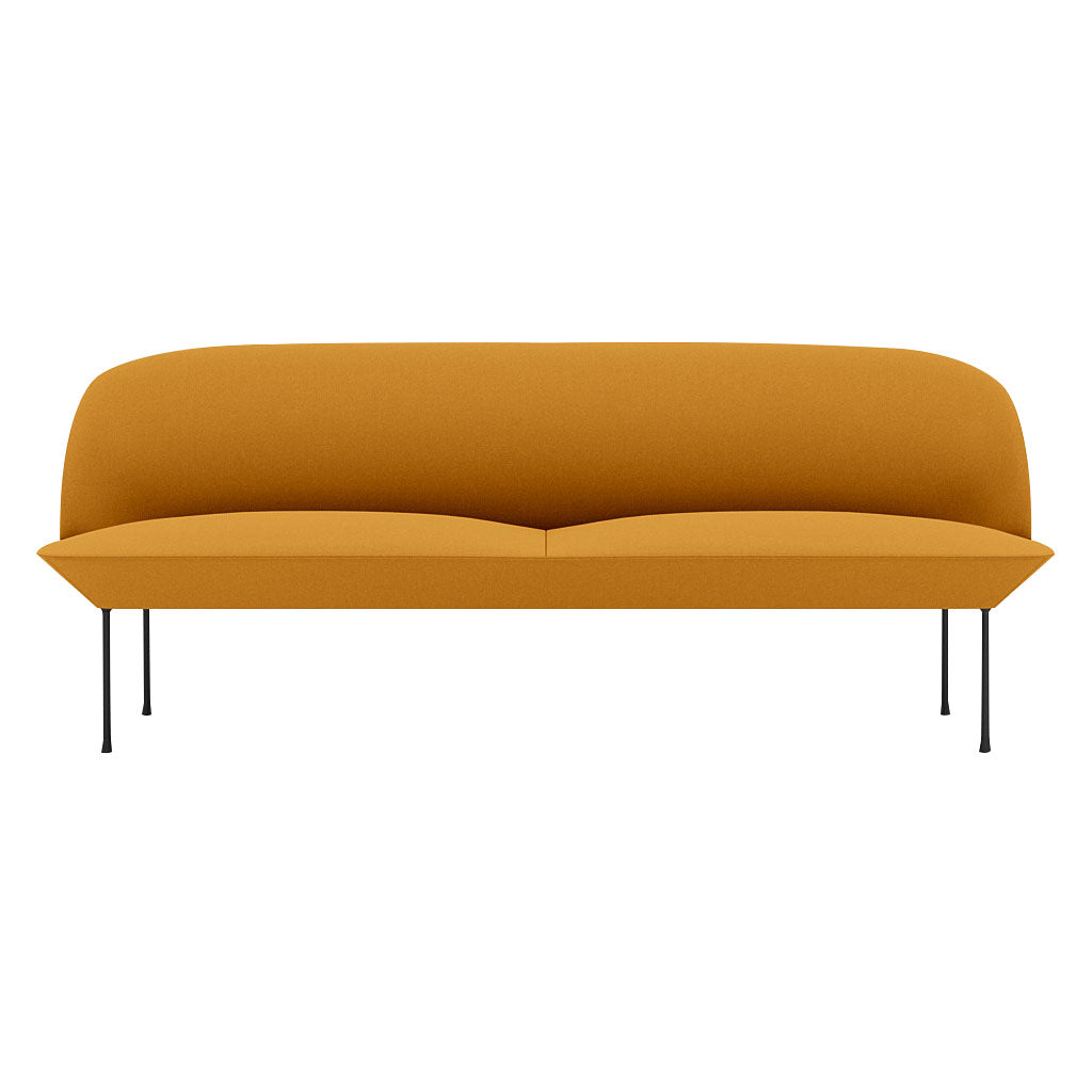 Oslo 3-Seater Sofa: Black