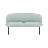 Oslo 2-Seater Sofa: Black