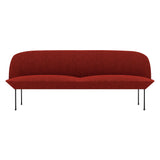 Oslo 3-Seater Sofa: Black