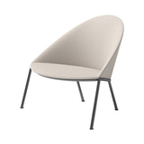 Circa Lounge Chair: Without Armrest + Matte Black